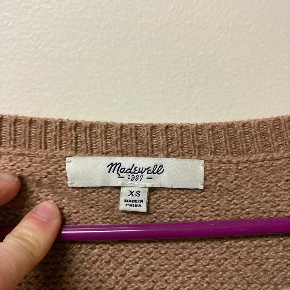 Madewell sweater used like new